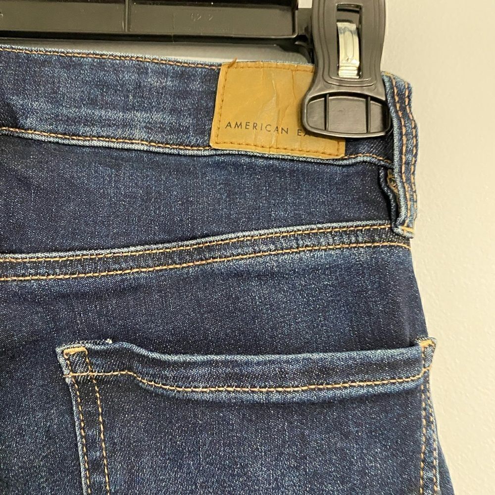 American Eagle Super Hi-Rise Jegging Crop Women Size 0 - Picture 6 of 9